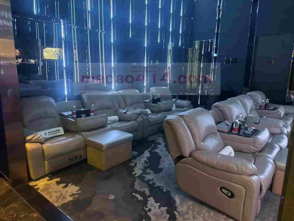 澳門晉會MClub桑拿大廳環境實拍