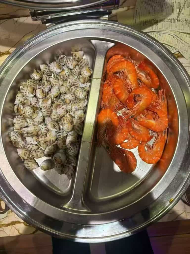 澳門帝湖桑拿餐飲海鮮與蝦